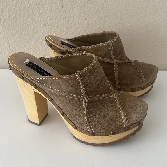 Vintage Steven by Steven Madden sz 7B Mules - Picture 16 of 17